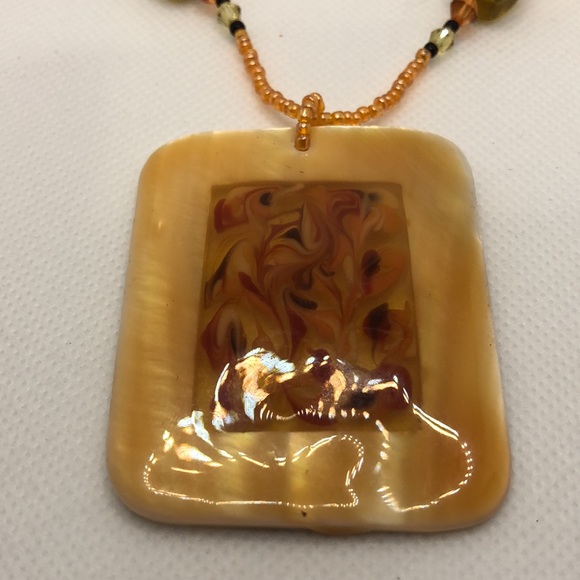 ‘You and I’ necklace - pendant and beads - Picture 2 of 9